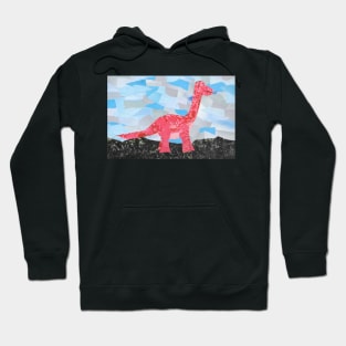 Pink Dino Hoodie